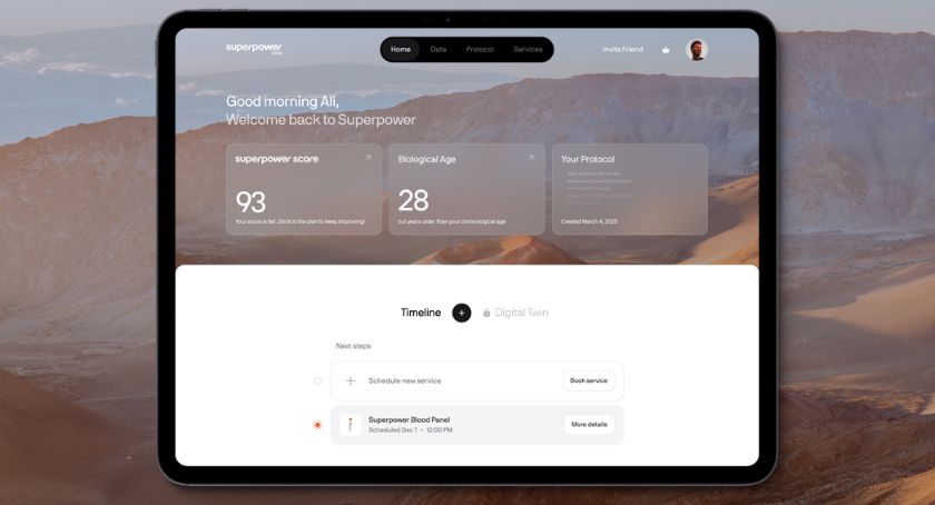 Superpower Launches $199 Membership for Personalized Health App
